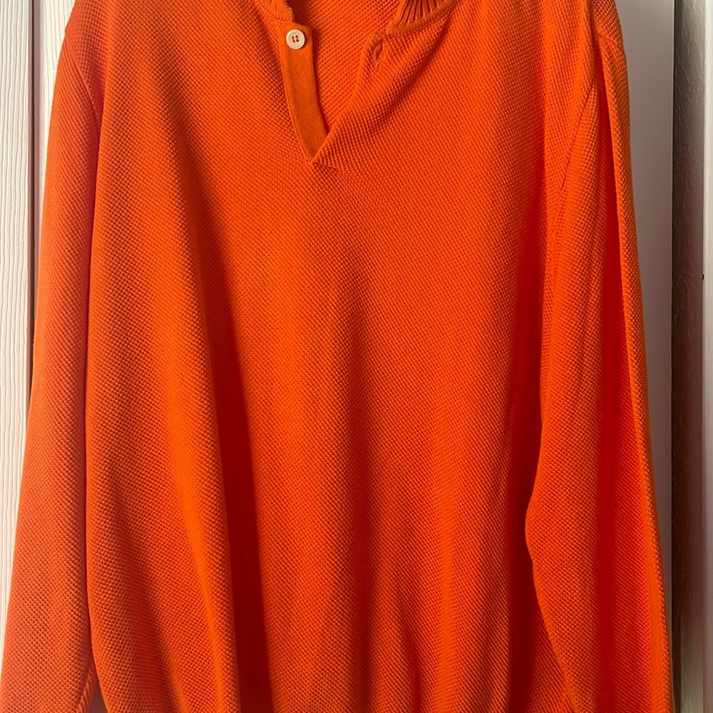 Cavi by Nico Milano Mens Orange Sweater